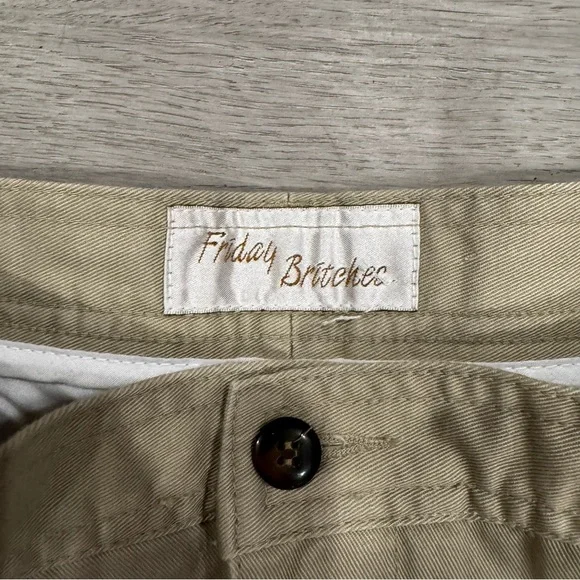 Patrick James Cotton Men’s Kakhi Shorts NWT Size 34 - Picture 3 of 7